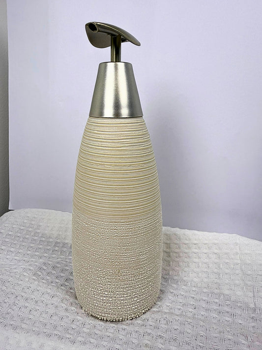 Set de Baño 4 Piezas Cerámica color Beige estilo Nórdico