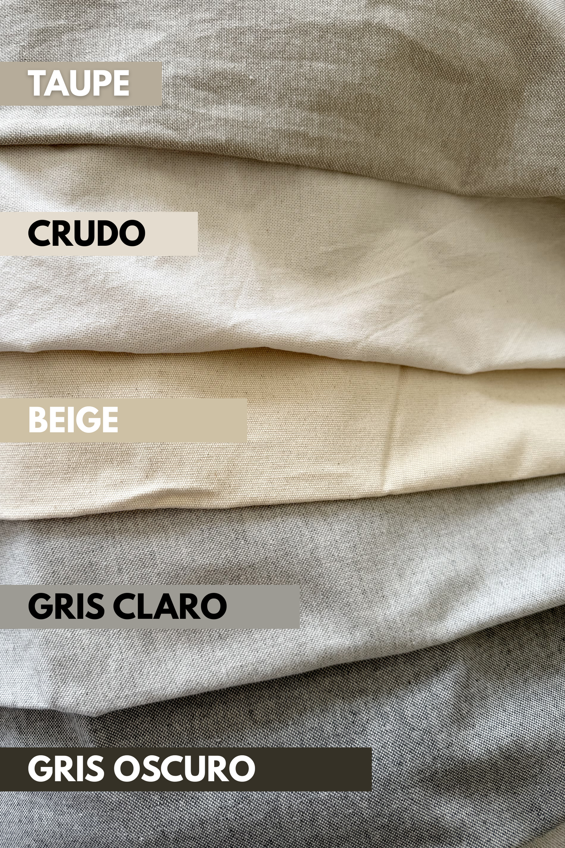 Funda de Respaldo de Cama de Lino Reversible – Modelo Amarra