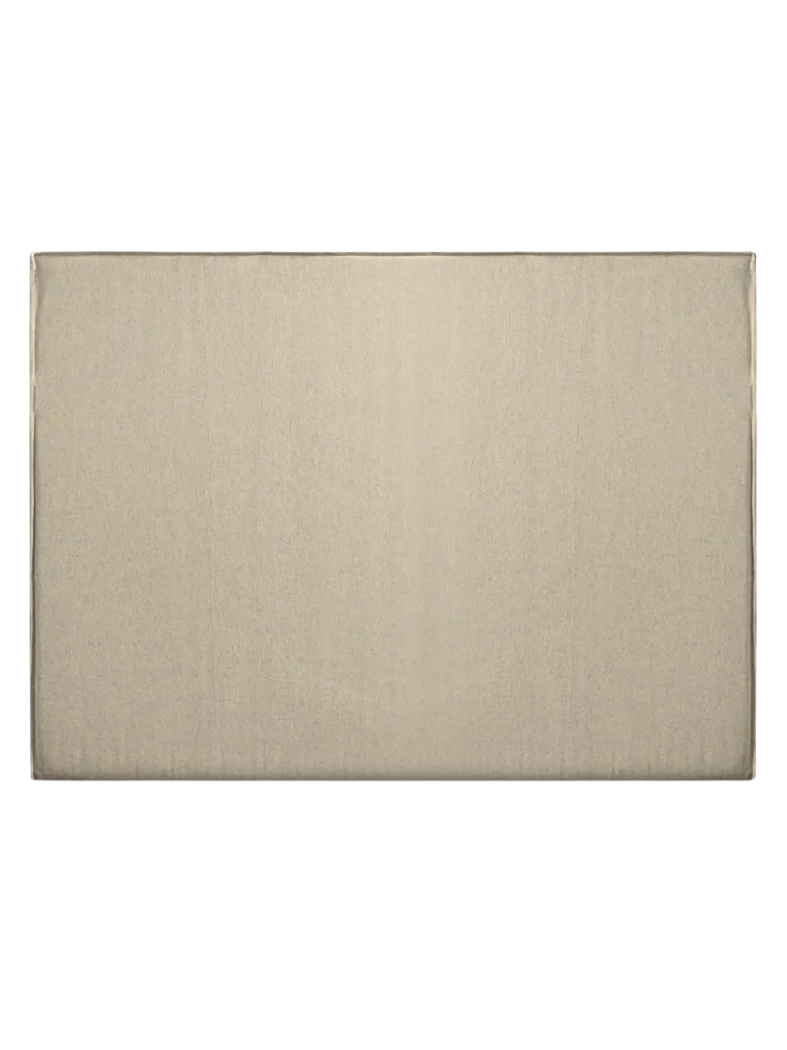 Funda de Respaldo de Cama Reversible – Modelo Fuelle en Lino color Taupe