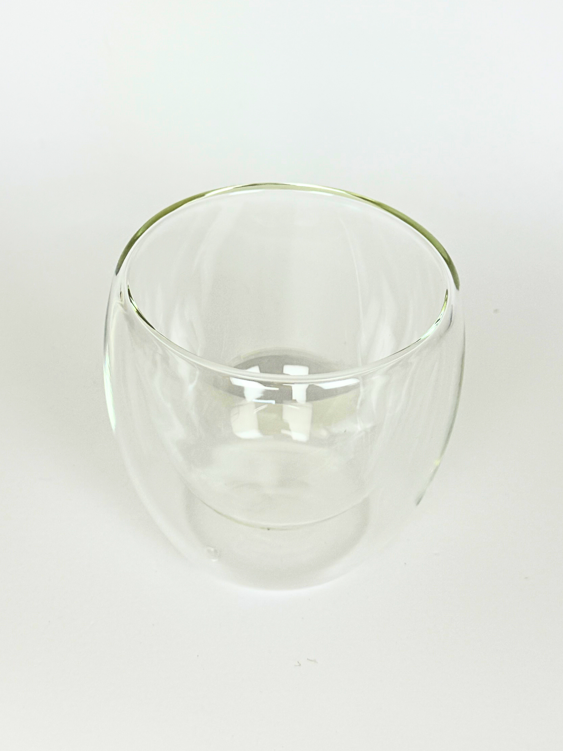 TAZA VASO VIDRIO DOBLE PARED FRIO/CALIENTE 250 ML (PACK 4 Ó UNITARIO)