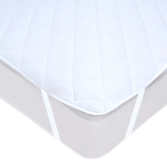 Cubrecolchon Acolchado Blanco